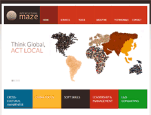 Tablet Screenshot of interculturalmaze.com